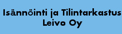Isännöinti ja Tilintarkastus Leivo Oy logo